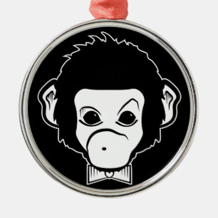 Ornamento De Metal macaco do senhor