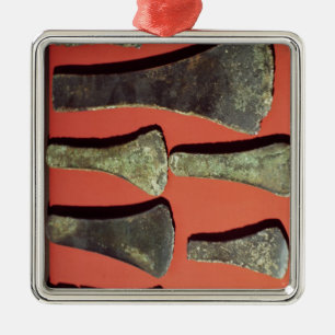 Ornamento De Metal Machados lisos, pré-históricos