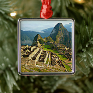 Ornamento De Metal Machu Picchu