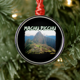 Ornamento De Metal Machu Picchu Peru - Montanha Huayna Picchu