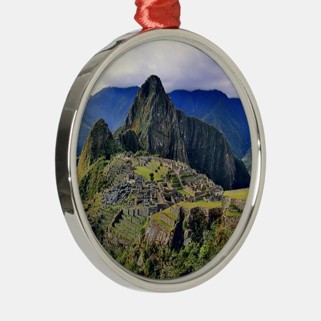 Ornamento De Metal MACHU PICCHU - Peru - panorama (Direito )