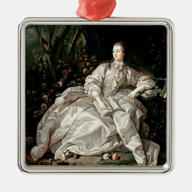Ornamento De Metal Madame de Pompadour (Frente)