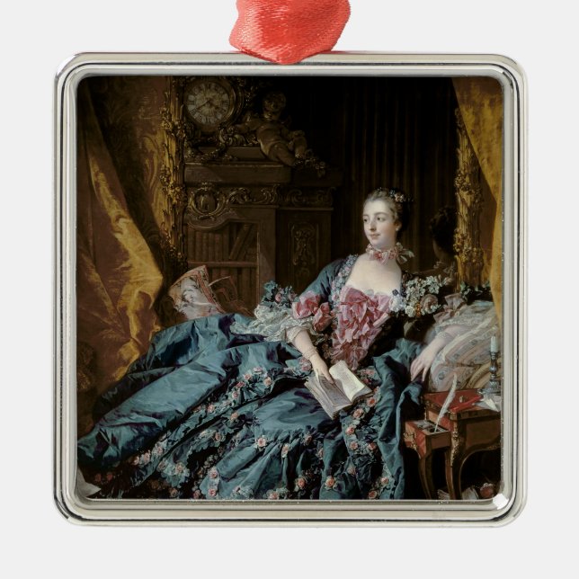 Ornamento De Metal Madame de Pompadour, 1756 (Frente)