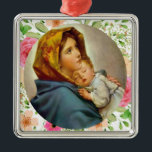 Ornamento De Metal Madonna das Ruas Santa Mary Madonnina<br><div class="desc">Madona das ruas Santa Maria abençoada Virgem - impressões de arte em vários materiais. Uma ideia de presente de excelente para iluminar sua casa. Também comprar este trabalho de arte em capas de telefone, roupa, canecas, travesseiros e muito mais. Poster e Impressão de arte em roupas e para seu muro...</div>