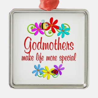 Ornamento De Metal Madrinha especial