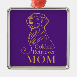 Ornamento De Metal Mãe de ouro