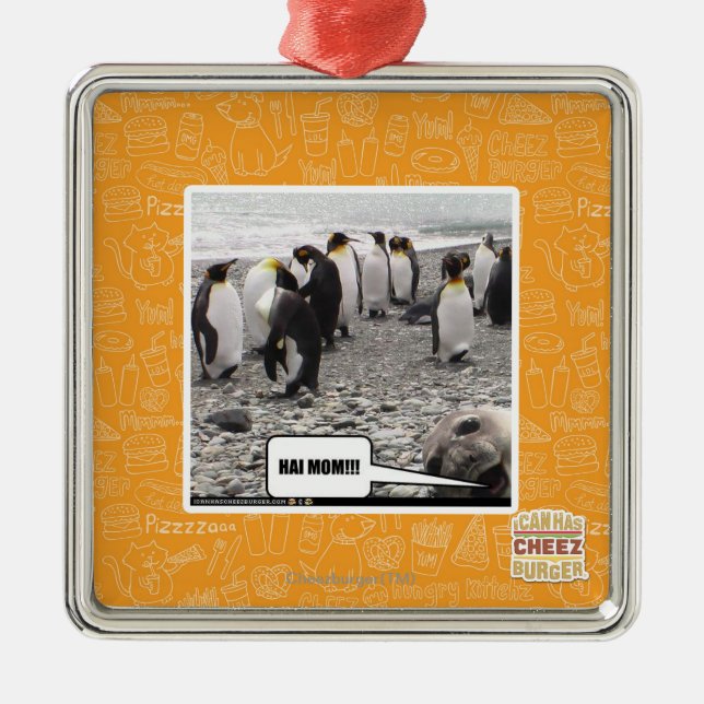 ORNAMENTO DE METAL MÃE HAI!! (Frente)