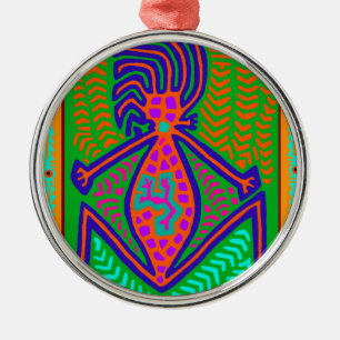 Ornamento De Metal Mãe Tribal Maori do Mundo