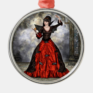 Ornamento De Metal Maga Feiticeira