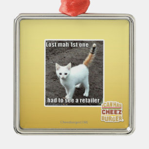 Ornamento De Metal Mah perdido ø um