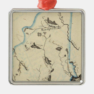 Ornamento De Metal Maine 11
