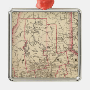 Ornamento De Metal Maine 6