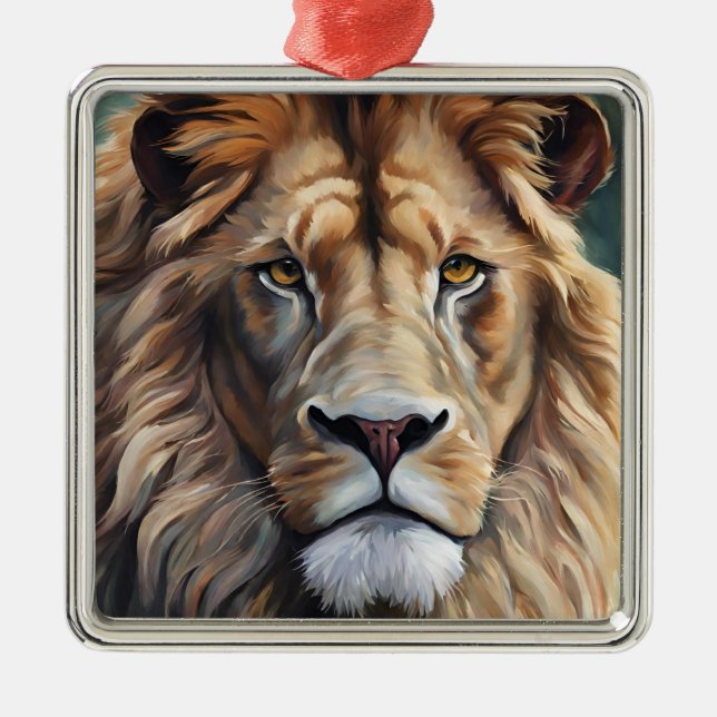 Ornamento De Metal Majexpressa Mane (Frente)
