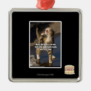 Ornamento De Metal Mamã!