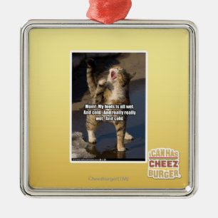 Ornamento De Metal Mamã!