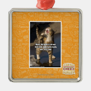 Ornamento De Metal Mamã!