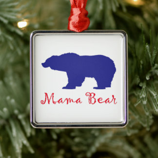 Ornamento De Metal Mama Bears