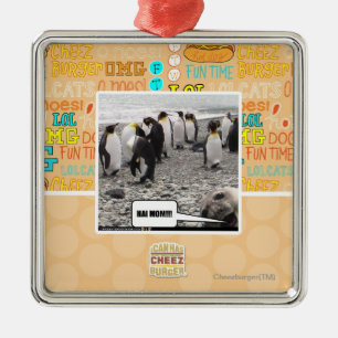 ORNAMENTO DE METAL MAMÃ DE HAI!!!