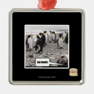 ORNAMENTO DE METAL MAMÃ DE HAI!!!