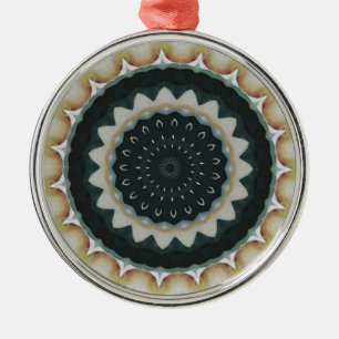 Ornamento De Metal Mandalas de Lírio Calla