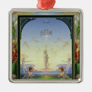 Ornamento De Metal Manhã, 1808