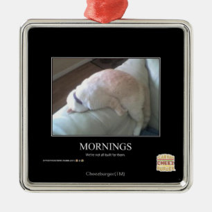 Ornamento De Metal Manhãs