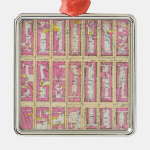 Ornamento De Metal Manhatten, New York 12