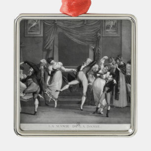 Ornamento De Metal Mania da dança, 1809