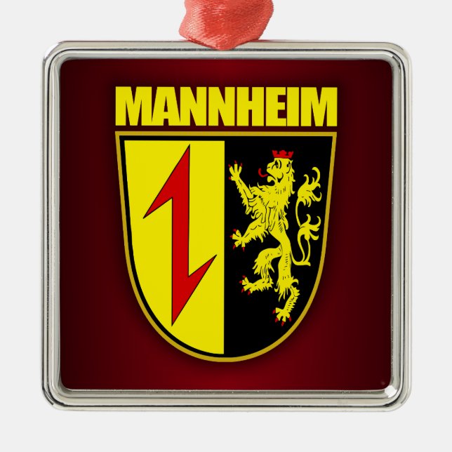 Ornamento De Metal Mannheim (Frente)