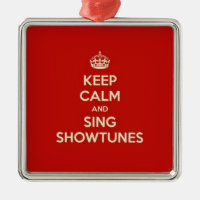 Mantenha calmo e cante Showtunes