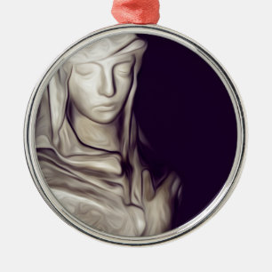 Ornamento De Metal mão no coração