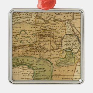Ornamento De Metal Mapa de África por Worcester