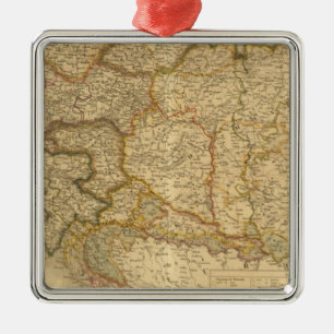 Ornamento De Metal Mapas do império