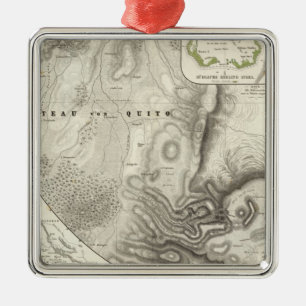 Ornamento De Metal Mapas geological variados
