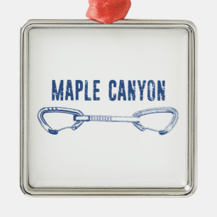 Ornamento De Metal Maple Canyon Subindo QuickDrabing