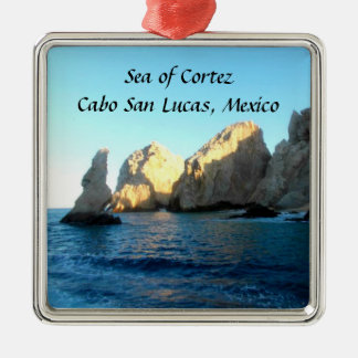 Ornamento De Metal Mar de Cortez Cabo San Lucas México