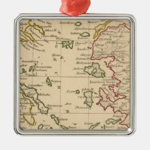 Ornamento De Metal Mar Egeu