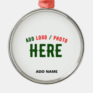 ORNAMENTO DE METAL MARCA VERIFICADA BRANCA PERSONALIZÁVEL MODERNA