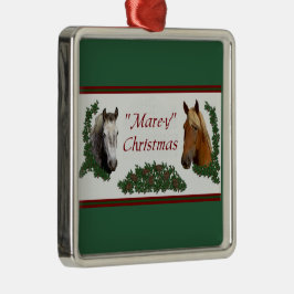 Ornamento De Metal Mare-y Christmas