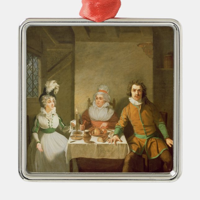 Ornamento De Metal Maria agradável como Josephine (Frente)