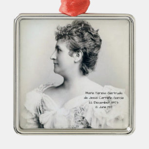 Ornamento De Metal María Teresa Gertrudis de Jesús Carreño García