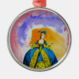 Ornamento De Metal Marie Antoinette por Michael Moffa