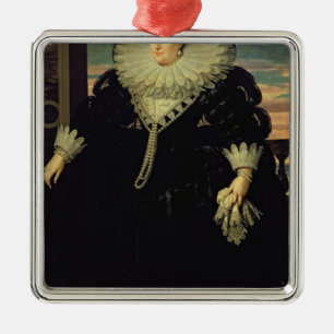 Ornamento De Metal Marie de Medici Rainha de France, 1617