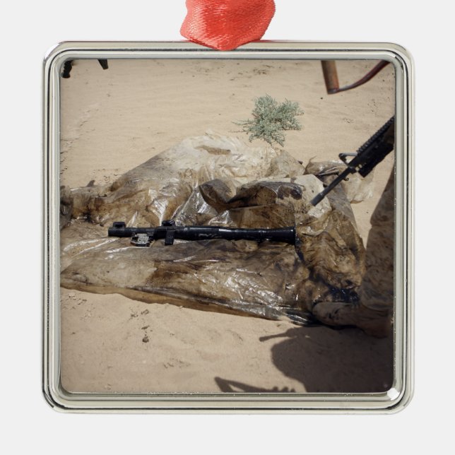 Ornamento De Metal Marines (Frente)