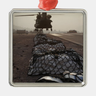 Ornamento De Metal Marines anexar cargas de linga