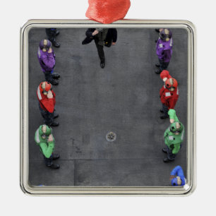 Ornamento De Metal MARINHO dos EUA