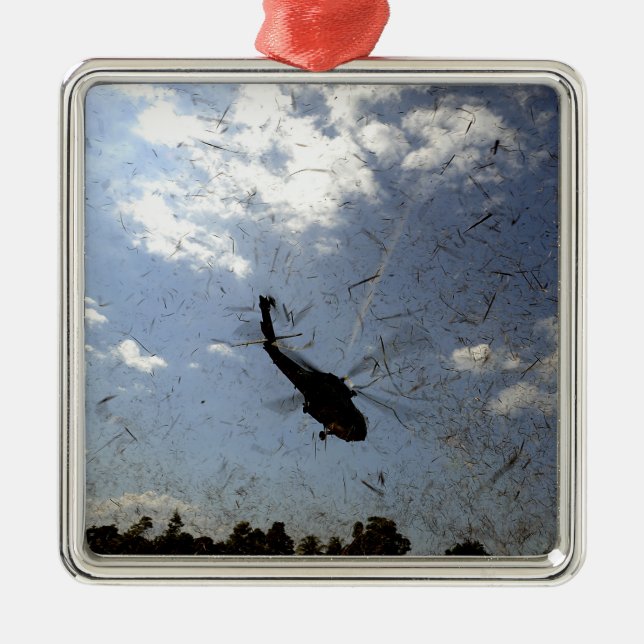 Ornamento De Metal Marinho HH-60 Seahawk dos EUA (Frente)