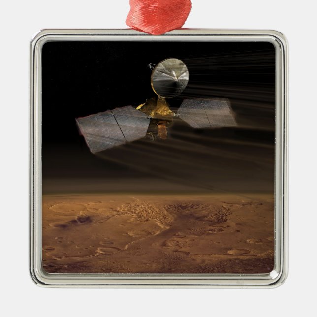 Ornamento De Metal Mars Reconnaissance Orbiter 3 (Frente)