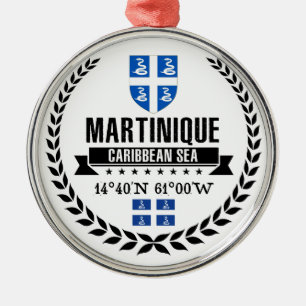 Ornamento De Metal Martinica