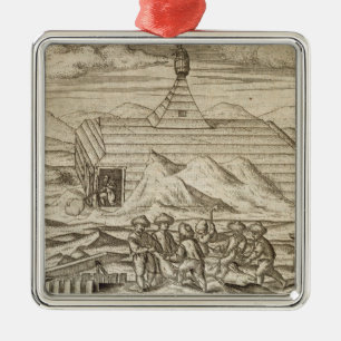 Ornamento De Metal Matança do grupo e ursos do descascamento, fora d
